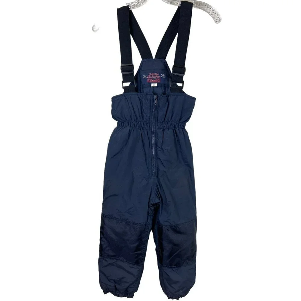 Snow Bib Outwear Overralls Blue Adjustable Straps Size‎ 3